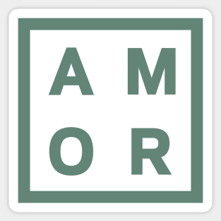 AMOR Sticker